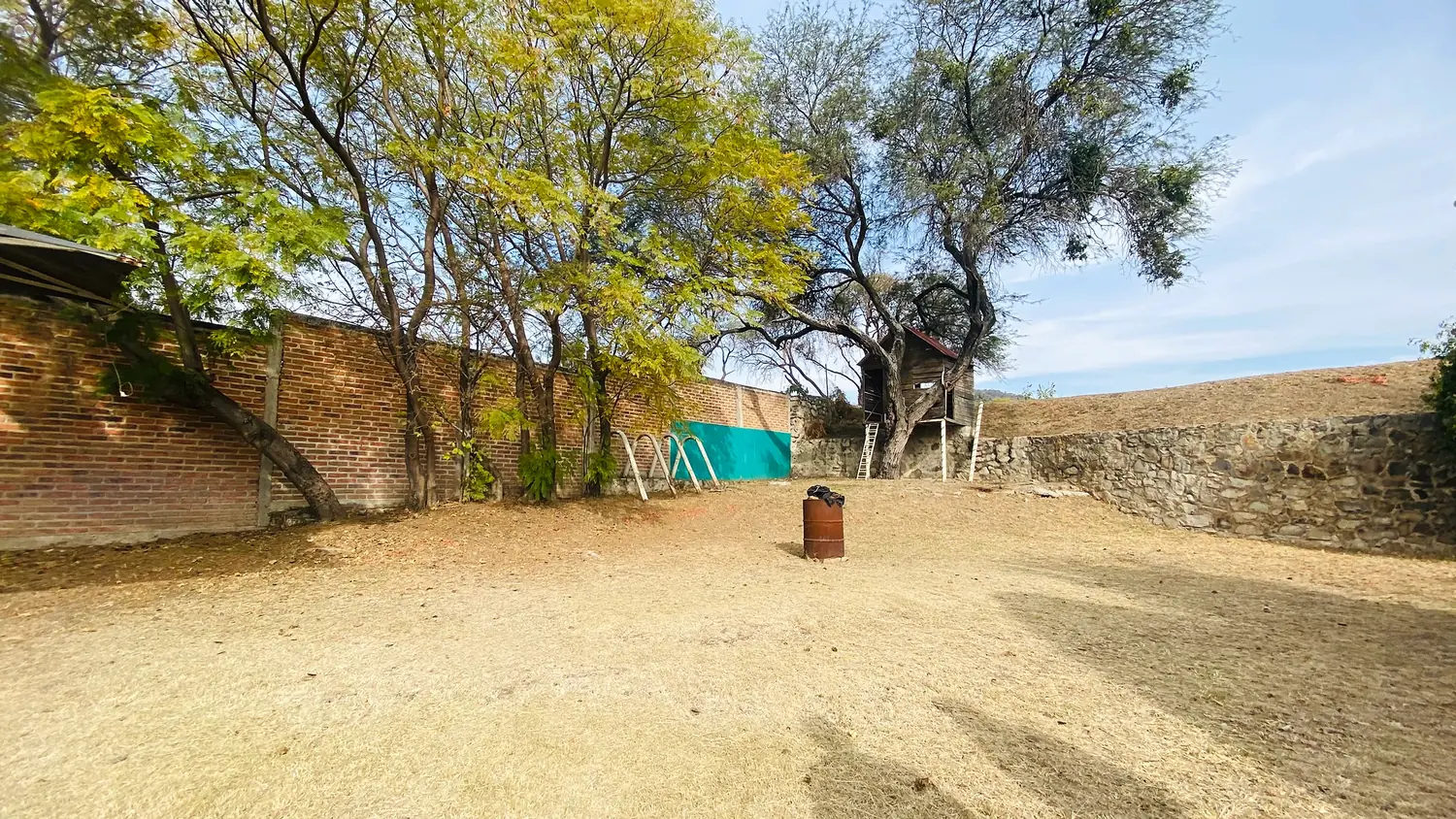 Espacio libre propuesto como área de nichos 3, segunda vista