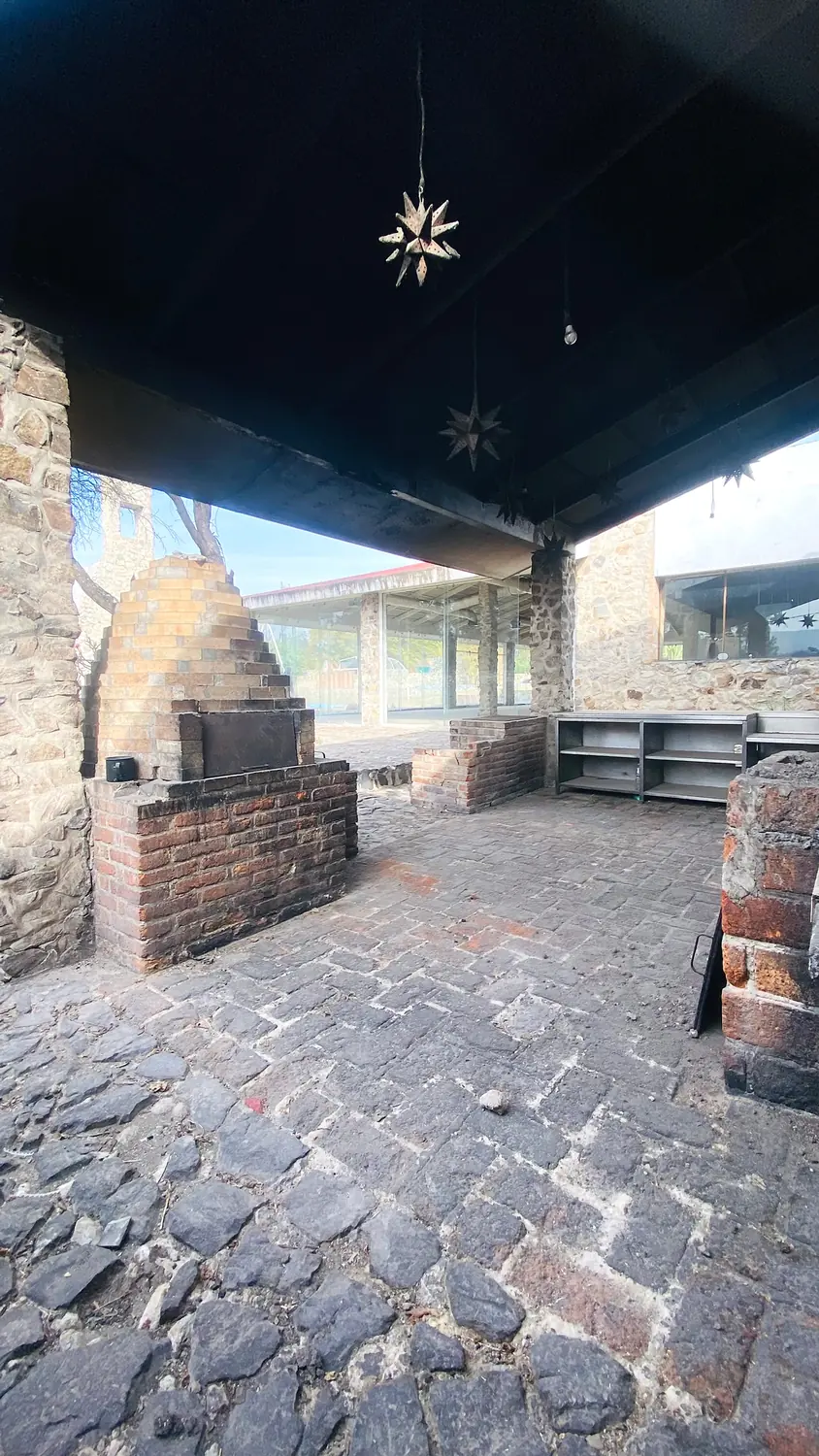 Terraza y cocina exterior, segunda vista
